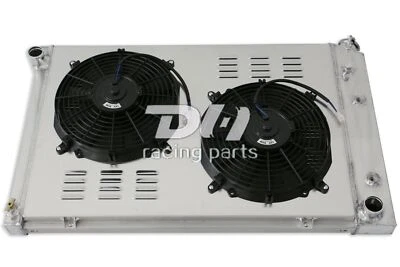 3Row Radiator&Shroud&Fans For 73-86 Chevy C/K C10 20 30 K10 20 Pickup Truck GMC - Image 1 of 4