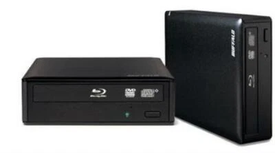 Buffalo MediaStation 16x Desktop BDXL Blu-Ray Writer, USB 3.0, Black - BRXL-16U3 - Image 1 of 4