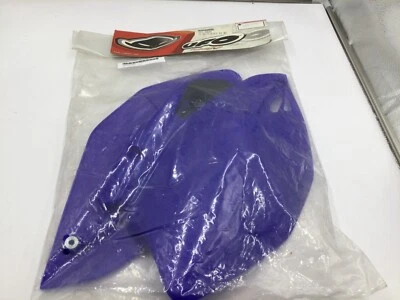 Yamaha Dirt Bike YZ450F YZ250F 2006-2009 UFO Plast Side Panels Blue YA03883089 - Image 1 of 4