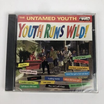 The Untamed Youth - Youth Runs Wild (CD, 1998, Norton) Surf / Garage Foto 1 de 3
