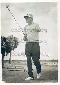 1966 Press Photo One Armed Golfer Virgil Ramage - Picture 1 of 2