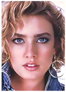 DANA PLATO * Custom ACEO * Fun Novelty * CELEBRITY * Art Card * ATC - Picture 1 of 2
