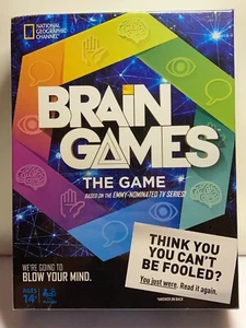Sealed National Geographic Channel Brain Games The Game: Età 14+ - Nuovo con scatola - Foto 1 di 6