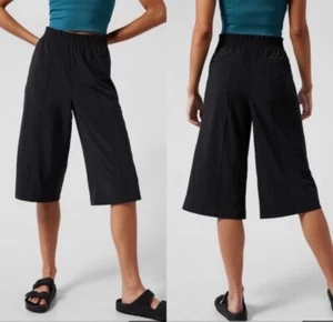 Bermudas cortas Athleta Savannah negras talla XXS de viaje ligeras nuevas con etiquetas - Imagen 1 de 7