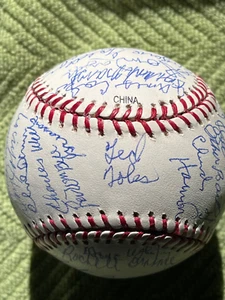 Liga Negra 40+ Estrellas Firmado Mamie Peanuts Johnson Blancanieves Selig BB JSA LOA - Imagen 1 de 10