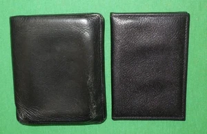 Cartera y billetera de identificación de tres pliegues vintage Buxton Mellow Touch de cuero de vaca para hombre - Imagen 1 de 7