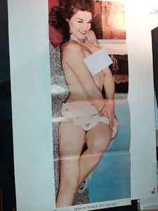 VINTAGE CAVALIER MAGAZINE 4 PAGE CENTERFOLD ONLY - Picture 1 of 1