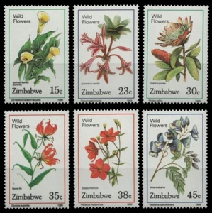 Zimbabwe 1989 - Mi-N.o 400-405 ** - Estampillada sin montar o nunca montada - Flores / Flores - Imagen 1 de 1