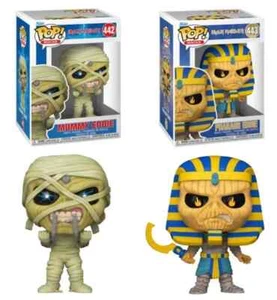 Iron Maiden 50th Anniversary Funko Pop! 6Ct Assort Case Eddie Mummy-Pharoah - Picture 1 of 1
