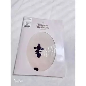 Vivienne Westwood Japan Pantyhose Stocking Tights Size M-L Orb Volt Black - Picture 1 of 4