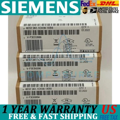 New Siemens 6ES7241-1CH30-1XB0 SIMATIC S7-1200 CB 1241 6ES7 241-1CH30-1XB0 - Image 1 of 4