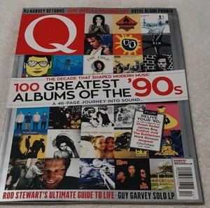 Q MAGAZINE DECEMBER 2015 100 GREATEST ALBUMS OF THE '90S Rod Stewart Madonna - Picture 1 of 3