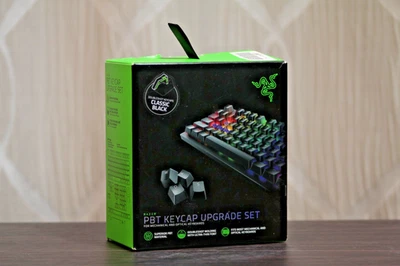Razer PBT Keycap Upgrade Set -Doubleshot Keycaps - Classic Black OPENED - Image 1 of 4