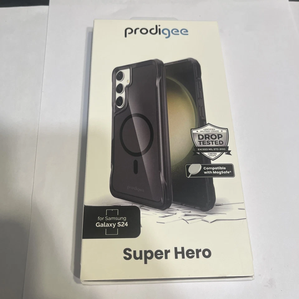 Samsung Galaxy S24 Prodigee Super Hero Case MagSafe compatible - Smoke - Image 1 of 2