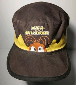 Vintage Painters cap rocky and Bullwinkle Taco Bell 1993 movie promo made in USA - Picture 1 of 15