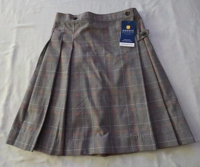 Saia escolar Dennis uniforme meninas Bering xadrez G10 NOVA - Imagem 1 de 2