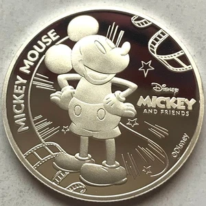 Barbados 25 Cents 2023 Mickey Mouse-And Friends Coin Disney - Picture 1 of 2