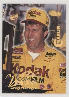 1996 Classic Visions Sterling Marlin #116 - Image 1 of 2