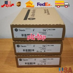 New Sealed Allen-Bradley 1746-NT4 SER B SLC 500 PLC Input Module 1746NT4 - Picture 1 of 1