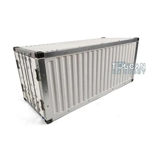 TOUCANRC unlackierte 20ft Container Box für 1/14 Sattelzugmaschine LKW Modell - Bild 1 von 4