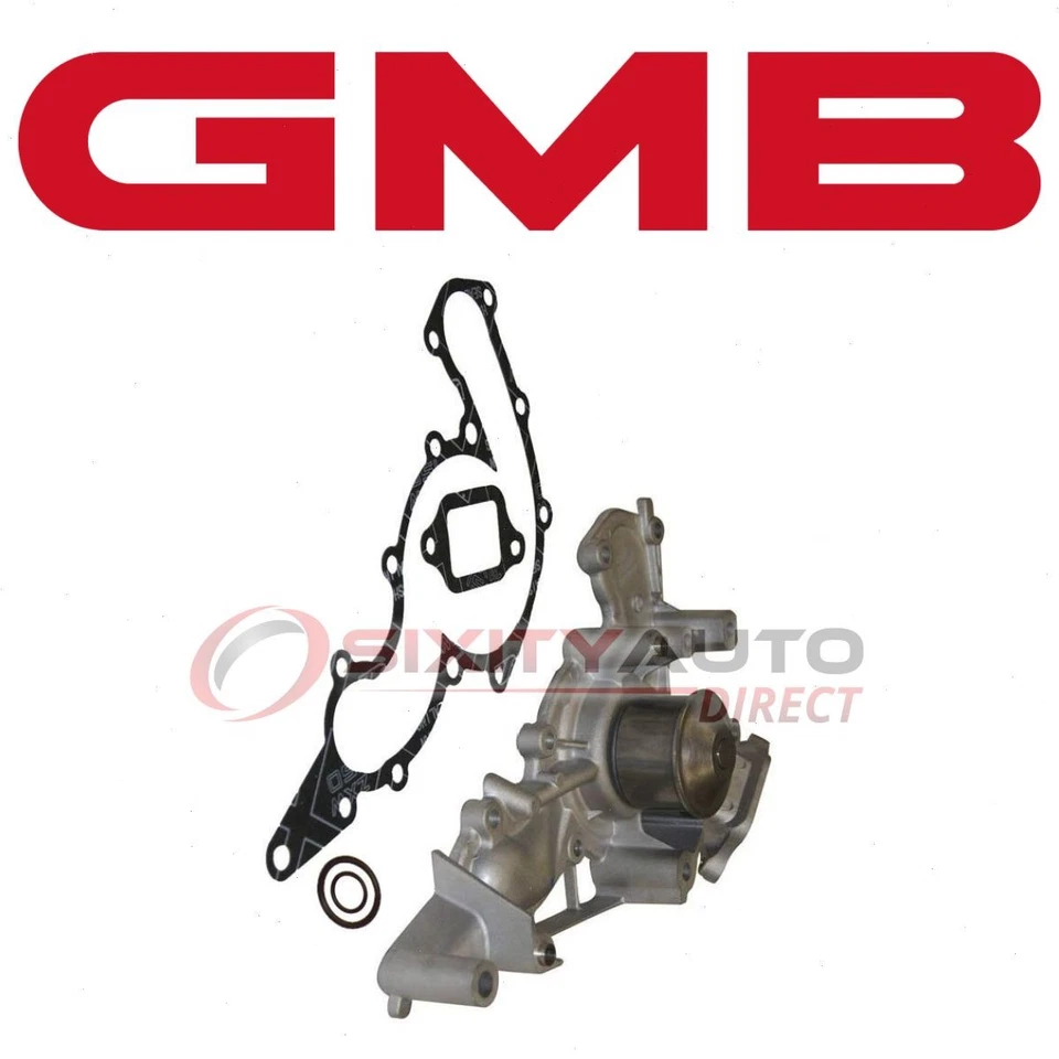 GMB Water Pump for 1998-2007 Toyota Land Cruiser 4.7L V8 - Coolant zl Foto 1 de 4