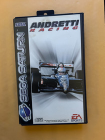 Sega Saturn PA Game Andretti Racing Very Good Condition .