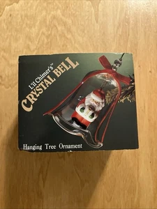 Lil Chimers Kristall Glocke Santa Weihnachtsschmuck - 3 cm - Bild 1 von 5