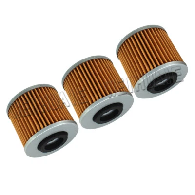 3x Filtro de óleo para YAMAHA XV400 XVS400 XVS650 XV700 XV750 XV920 XV1000 VIRAGO - Imagem 1 de 4