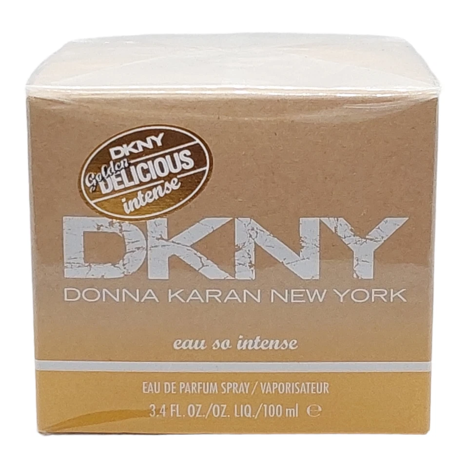 DKNY Donna Karan Golden Delicious Intenso Eau De Parfum 3.4 OZ 100 ml EDP Mujeres Foto 1 de 4