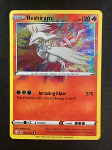 Pokemon GCC 017/072 Reshiram Shining Fates Incredibile Raro Nuovo Nuovo/M - Foto 1 di 2