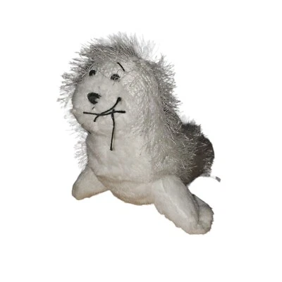 Ganz Webkinz White 9 inch Seal Plush Stuffed Animal Toy No Code  - Image 1 of 4