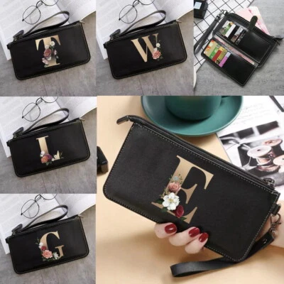 Ladies Leather Wallet Long Purse Phone Card Holder Case Clutch Large Capacity UK