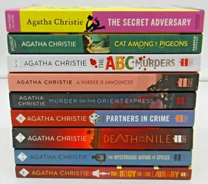 Agatha Christie Restposten 9 x Taschenbücher - Bild 1 von 5
