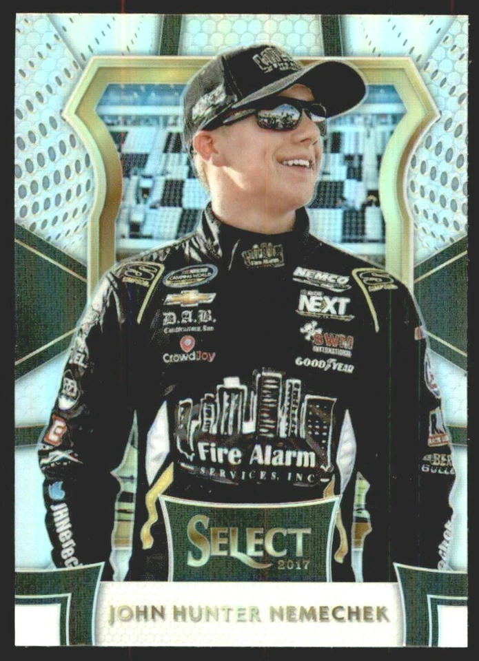 John Hunter Nemechek 2017 Select Silver Prizm #94 - Image 1 of 1