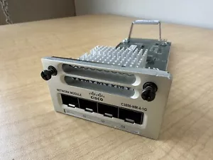 / Cisco C3850-NM-4-1G 4 Port 1GB SFP Modul / Kostenloser & schneller Versand / - Bild 1 von 1