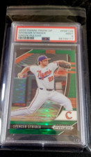 Spencer Strider  2020  Panini Prizm Draft Picks  Green Pulsar #PDP126 PSA 9