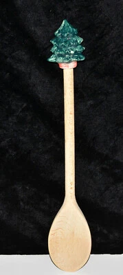 CUCHARA DE MADERA Alexander Ceramics, ÁRBOL DE CERÁMICA Reino Unido, SIN USAR/Crazing Foto 1 de 4