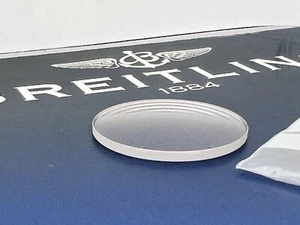 PARTS Breitling Authentic Antiglare Domed 30mm Sapphire Crystal Ref. 230.08 - Picture 1 of 9