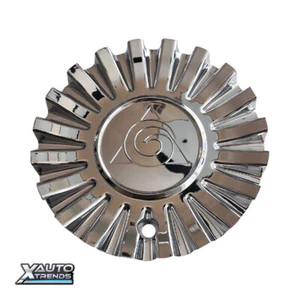 Golden Wheel GW190 Chrome Wheel Center Cap CSGW190-1P SJ106-20 - Picture 1 of 2