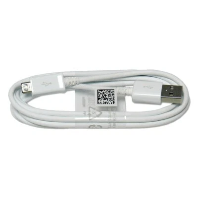 OEM Genuine Original Samsung ECB-DU4EWE Micro USB Cable  - Image 1 of 2