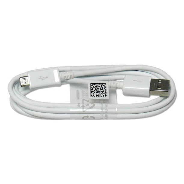 OEM Genuine Original Samsung ECB-DU4EWE Micro USB Cable  - Image 1 of 2