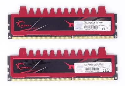 G.SKILL Ripjaws 8 GB (2x 4GB) F3-12800CL9D-8GBRL DDR3-1600 PC3-12800U RAM (#280) - Bild 1 von 2