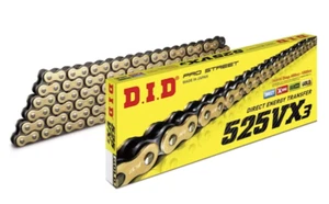 ✅ CATENA DID 525 VX3  color ORO 114 maglie - Imagen 1 de 1