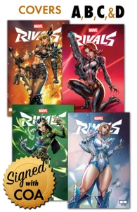 Marvel Rivals Ignite #1 J Scott Campbell Set of 4 A B C D UNSIGNED Pre-Order - Picture 1 of 6