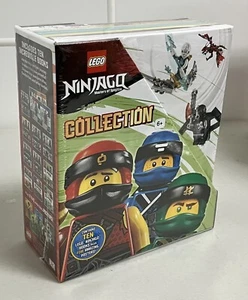 Lego Ninjago Collection 10 Books Plus 5 Posters Brand New! - Picture 1 of 4