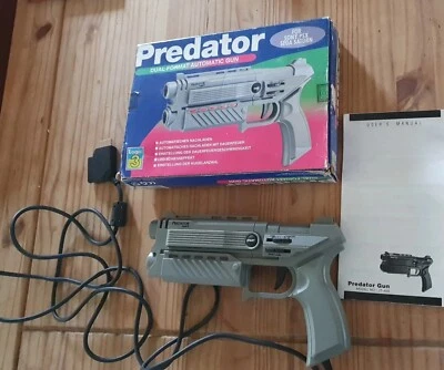 Logic 3 - Predator Lightgun Automatic Gun for PS1 Sega Saturn Playstation - Image 1 of 4