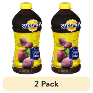 (2 pack) Sunsweet AmazIn 100% Juice, Prune, 64 Fl Oz, 1 Count - Picture 1 of 6