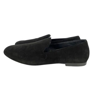 Vince Camuto flache Damenschuhe schwarz Samt Slipper hergestellt in Italien Größe 6M - Bild 1 von 6