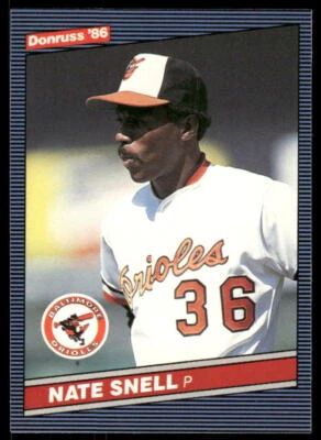 1986 Donruss #367 Nate Snell - Image 1 of 2