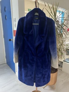 Pelzmantel Cofi Blau - Bild 1 von 10
